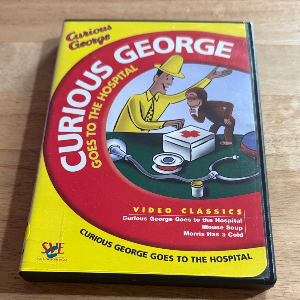 3 for $10 Curious George Goes to the Hospital DVD
